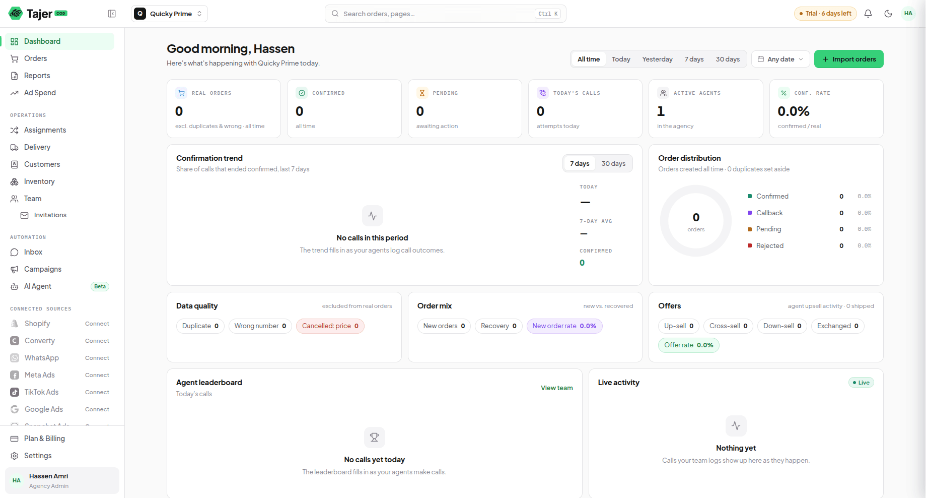 Tajer-COD: AI-Powered E-commerce SaaS - case study E-commerce & AI
